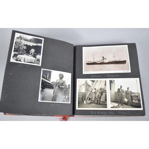 92 - A 1950s Photo Album, Trip to Norway, Sweden, on SS Tinto