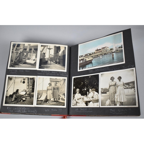 92 - A 1950s Photo Album, Trip to Norway, Sweden, on SS Tinto