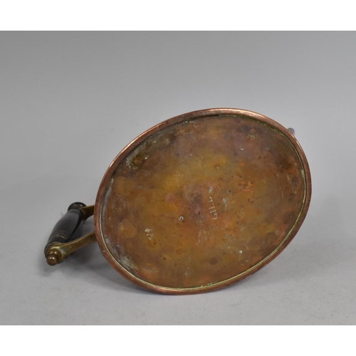 171 - A 19th Century Copper Kettle, the Base Inscribed 1 Gill, 16cm high