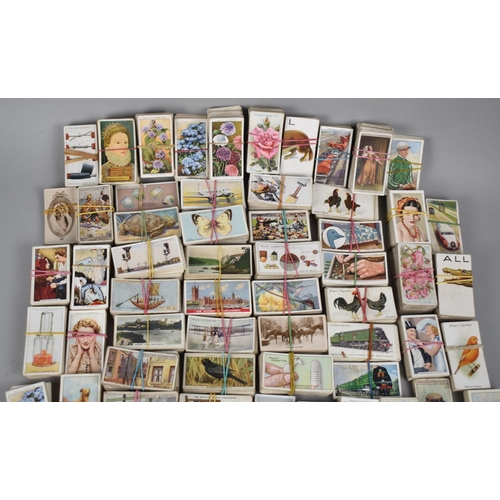 241 - A Large Collection of Various Part Sets Of Cigarette Cards