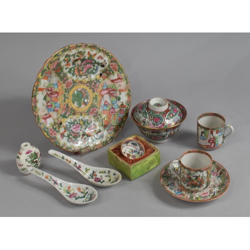 274 - A Collection of Various 19th and 20th Century Chinese Famille Rose Porcelain to comprise Plate, Cups... 