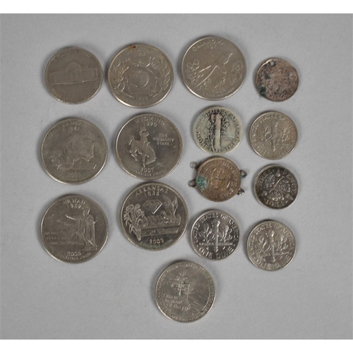 292 - A Small Collection of American Silver Coinage