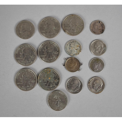 292 - A Small Collection of American Silver Coinage