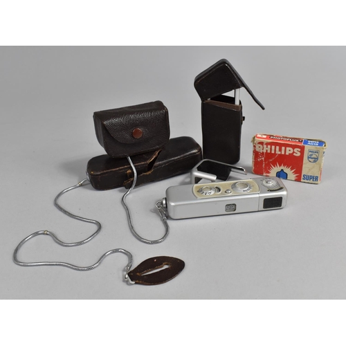 302 - A German Minox Spy Camera and Accessories