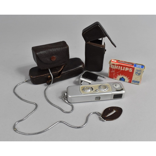 302 - A German Minox Spy Camera and Accessories