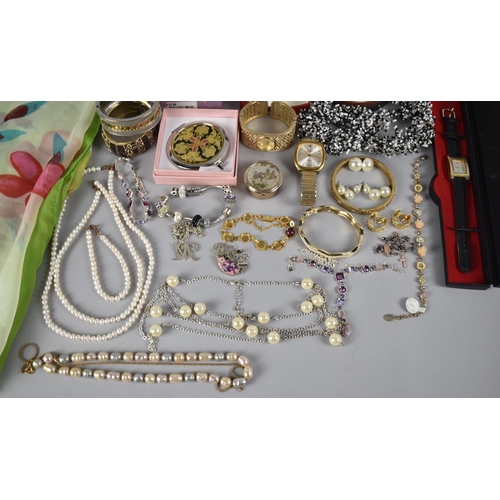 310 - A Collection of Various Costume Jewellery, Watches Etc