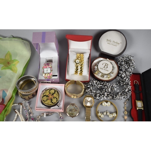 310 - A Collection of Various Costume Jewellery, Watches Etc