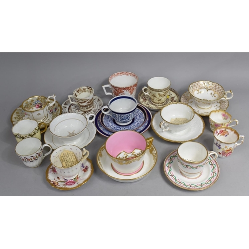 346 - A Collection of Various 19th Century and Later Cabinet Cups and Saucers to comprise Spode, Minton, M... 