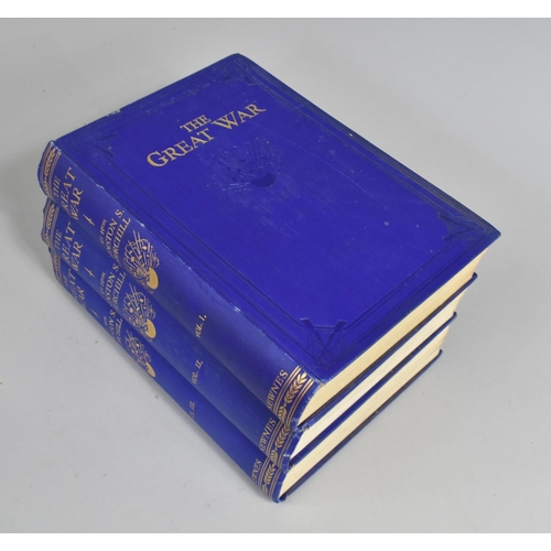 384 - Three Volumes, The Great War by Winston Churchill, Published by Newnes