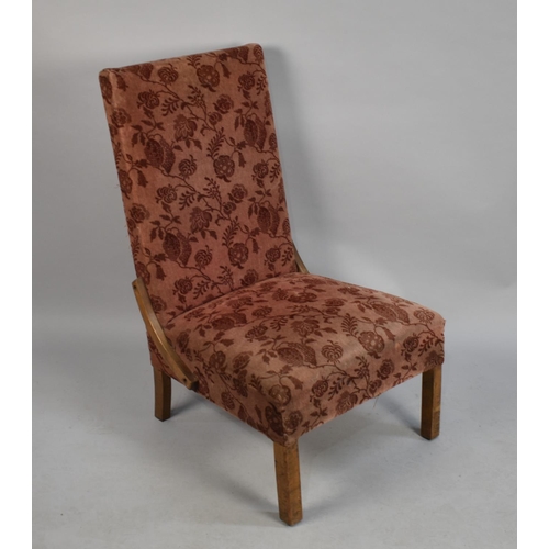 538 - An Upholstered Nursing Chair