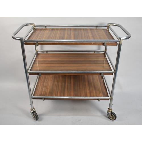 105 - A Vintage Three Tier Trolley by ReWard, 99cms Wide