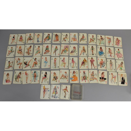 138 - A Pack of Vintage Risque Playing Cards, 