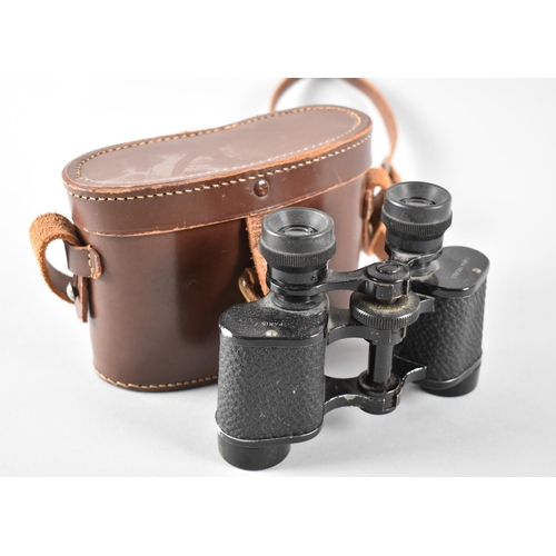 172 - A Pair of Leather Cased French Binoculars, Faria