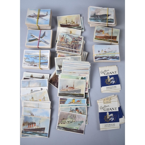 220 - A Large Collection of American Cigarette Cards for Captain Grants and Crydon