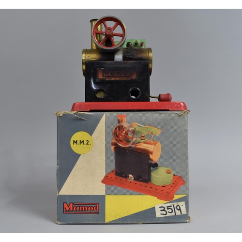 246 - A Vintage Mamod Steam Engine, No.MM2 with Original Box