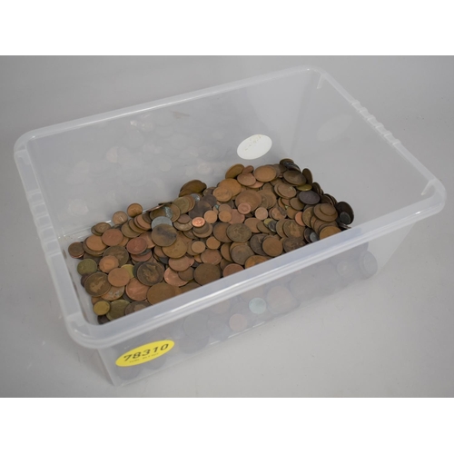 308 - A Large Collection of Copper Coinage etc