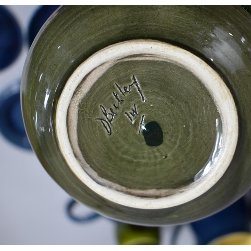 359 - A Collection of Various Blue Glazed Denby Dinnerwares to comprise Jugs, Lidded Tureen, Dishes Etc to... 