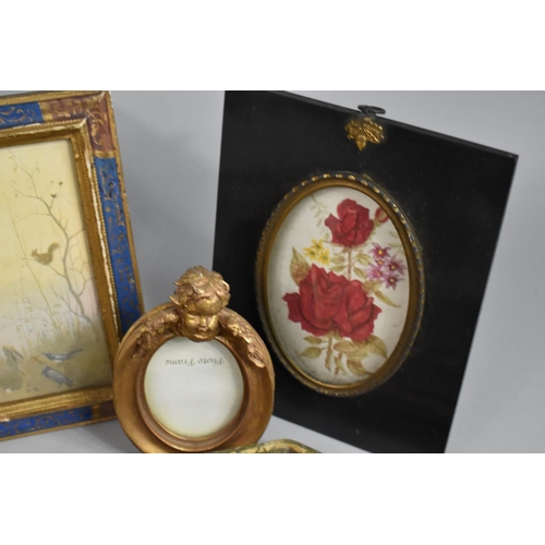 366 - A Collection of Various Items to comprise Two Handled Tray, Frames, Victorian Mother of Pearl and La... 