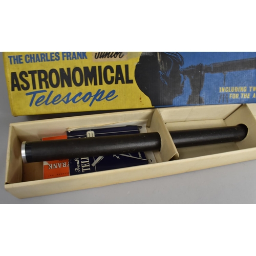 499 - A Vintage Astronomical Telescope, The Charles Frank Junior