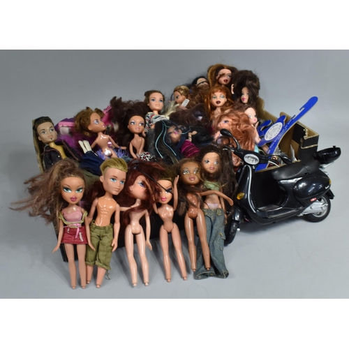 564 - A Large Quantity of Bratz Dolls etc