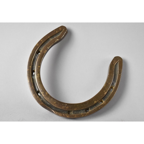 73 - A Bronze Horseshoe Made for Munition Factories to Prevent Sparks