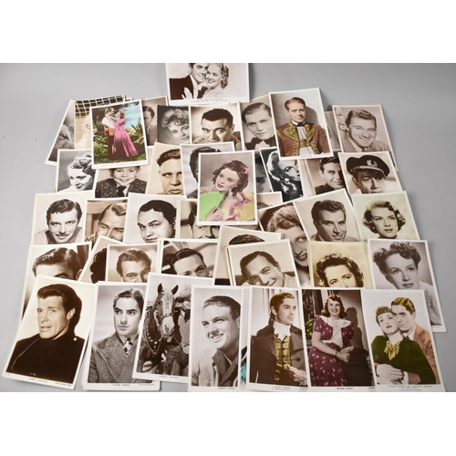 94 - A Large Collection of Photographs and Postcards of Film Stars and TV Stars