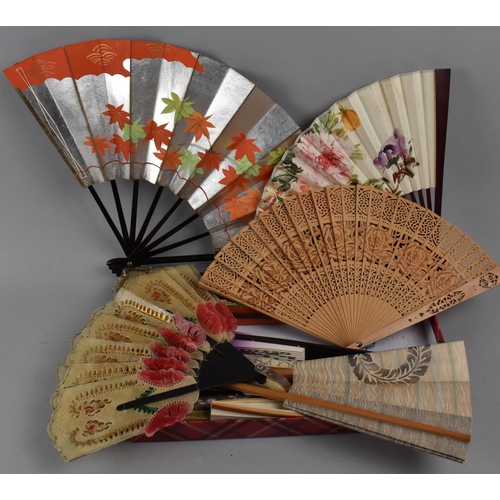 219 - A Collection of Vintage Fans