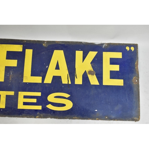 112 - A Vintage Enamelled Single Sided Advertising Sign for 