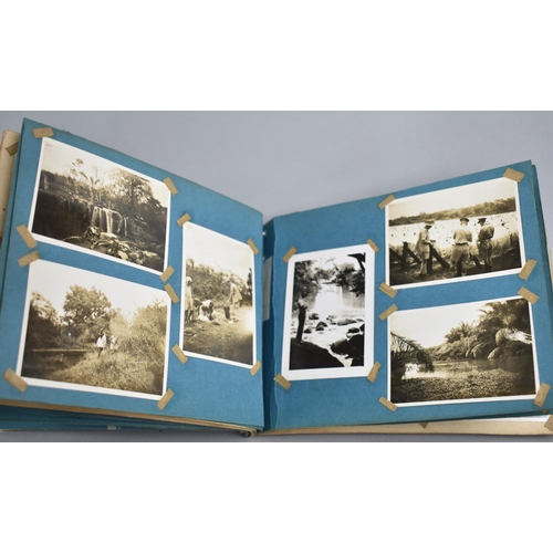 154 - A Vintage Photograph Album Depicting Military Tour in Africa, reputedly North Staffordshire Reg.