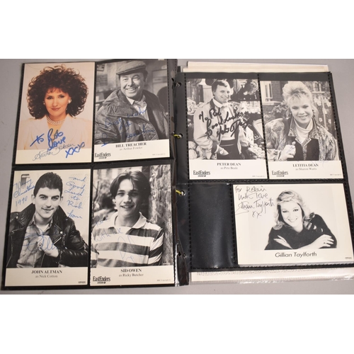 217 - A Collection of Autographed Cast Photos for Eastenders