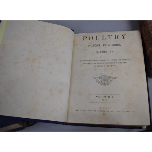 226 - A Collection of Vintage Bound Volumes Relating to Poultry