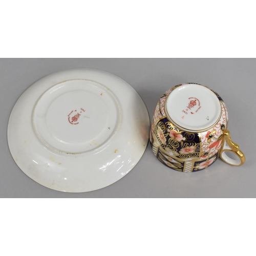 272 - A Royal Crown Derby Imari Cup and Saucer (Pattern No.2451)