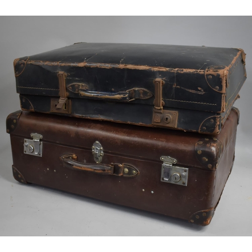 455 - Two Vintage Suitcases