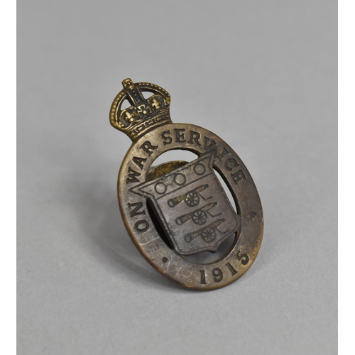 88 - A WWI Period Badge by Woolley and Co, Birmingham, 