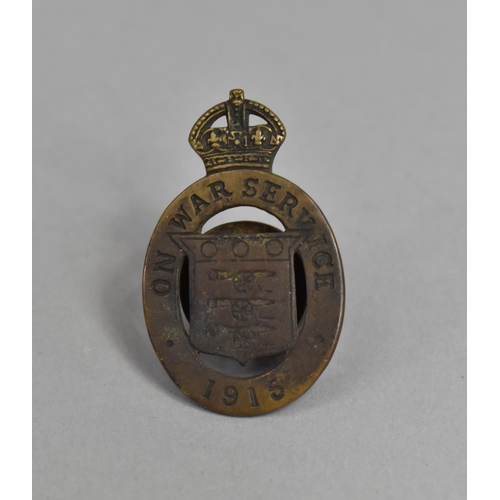 88 - A WWI Period Badge by Woolley and Co, Birmingham, 