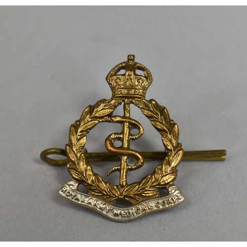 92 - A Vintage Royal Army Medical Corps Cap Badge