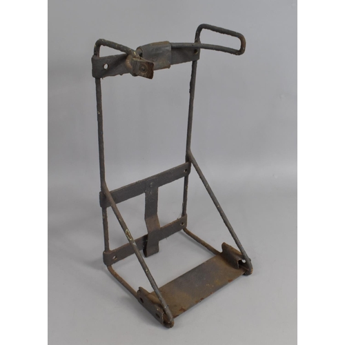 140 - Of Railway Interest: A Vintage Metal Knapsack Frame