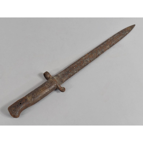 160 - A Distressed Bayonet with Rusted Blade