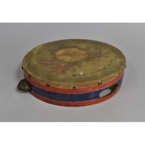 175 - A Tambourine Inscribed A Souvenir of The Wandsworth Patriotic Concert, February 14th 1900,, Presente... 