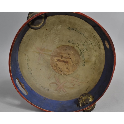 175 - A Tambourine Inscribed A Souvenir of The Wandsworth Patriotic Concert, February 14th 1900,, Presente... 