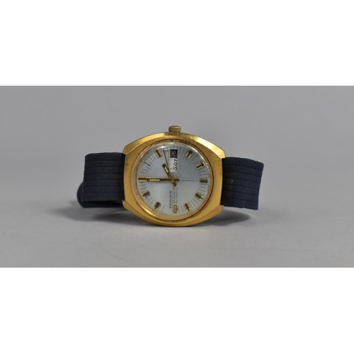 466 - A Vintage Excalibur 25 Jewel Gents Wrist Watch, c.1950