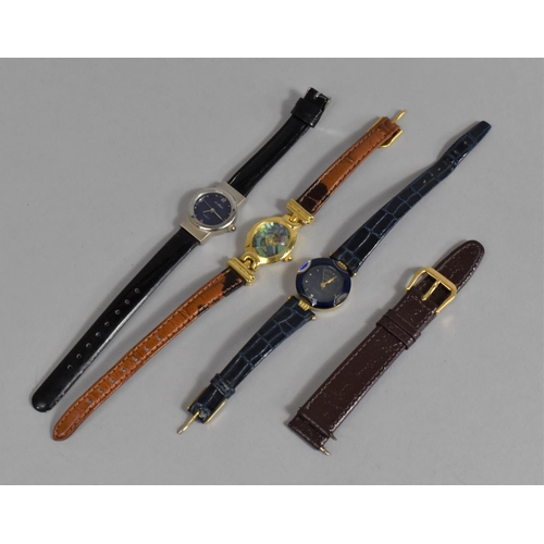 469 - Three Ladies Wrist Watches and a Strap