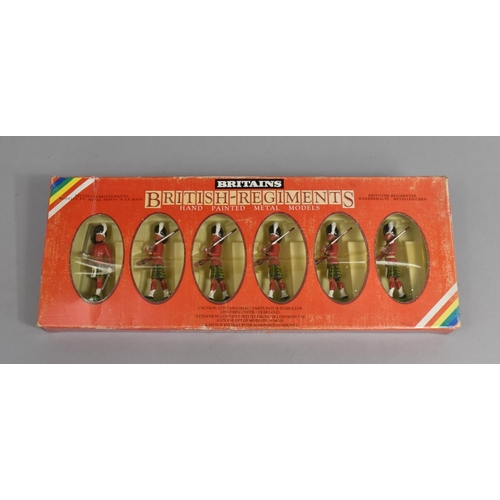 123 - A Boxed Set of Britain's Hand Painted Gordon Highlanders