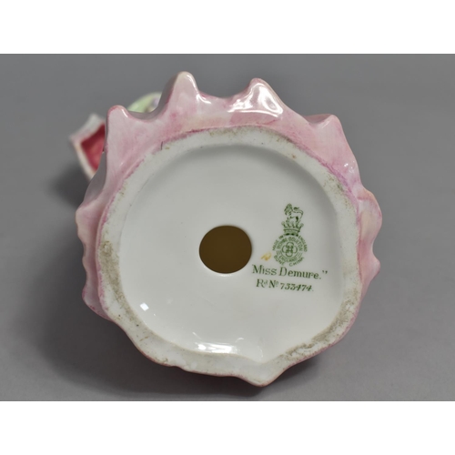 A Royal Doulton Figure, Miss Demure, Reg Number 753474