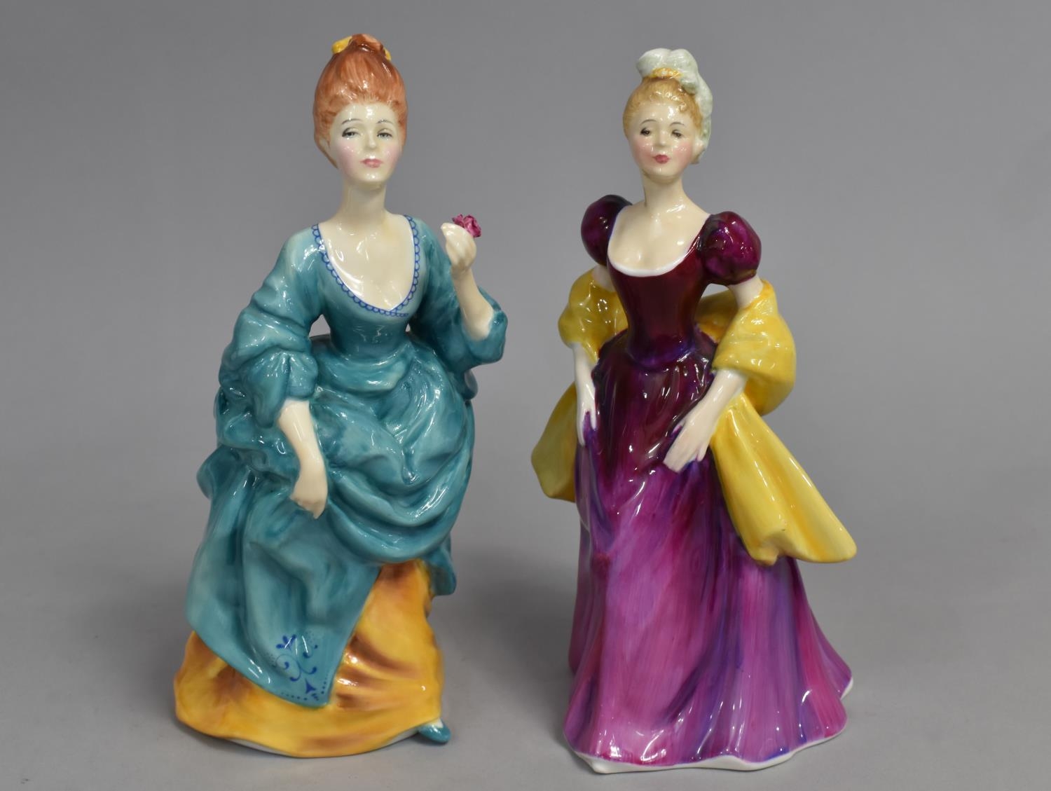 Two Royal Doulton Figures, Olga, HN2463, and Loretta, HN2337