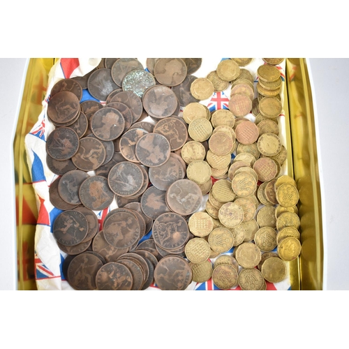 147 - A Small Collection of Victorian Pennies, George VI Three Pence Bits etc