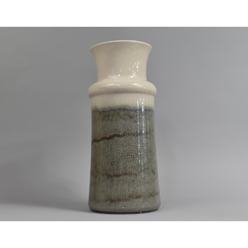 153 - A Mid 20th Century Cylindrical German Vase, 40cm high