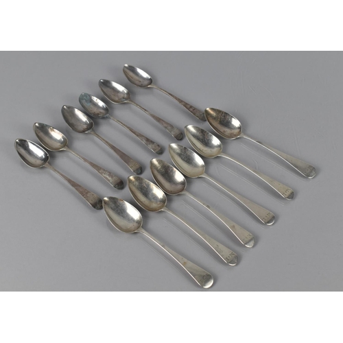 178 - Two Sets of Six Georgian Silver Teaspoons, 143gms