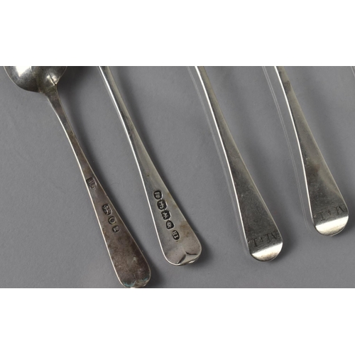 178 - Two Sets of Six Georgian Silver Teaspoons, 143gms