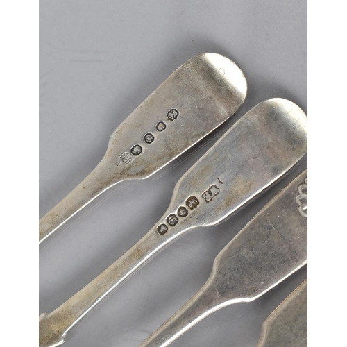 175 - A Set of Four Victorian Forks, London Hallmark 1854, by Elizabeth Eaton together with a Further Two ... 